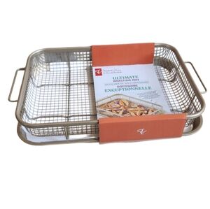 Gold Roasting Pan with‎ Rack
